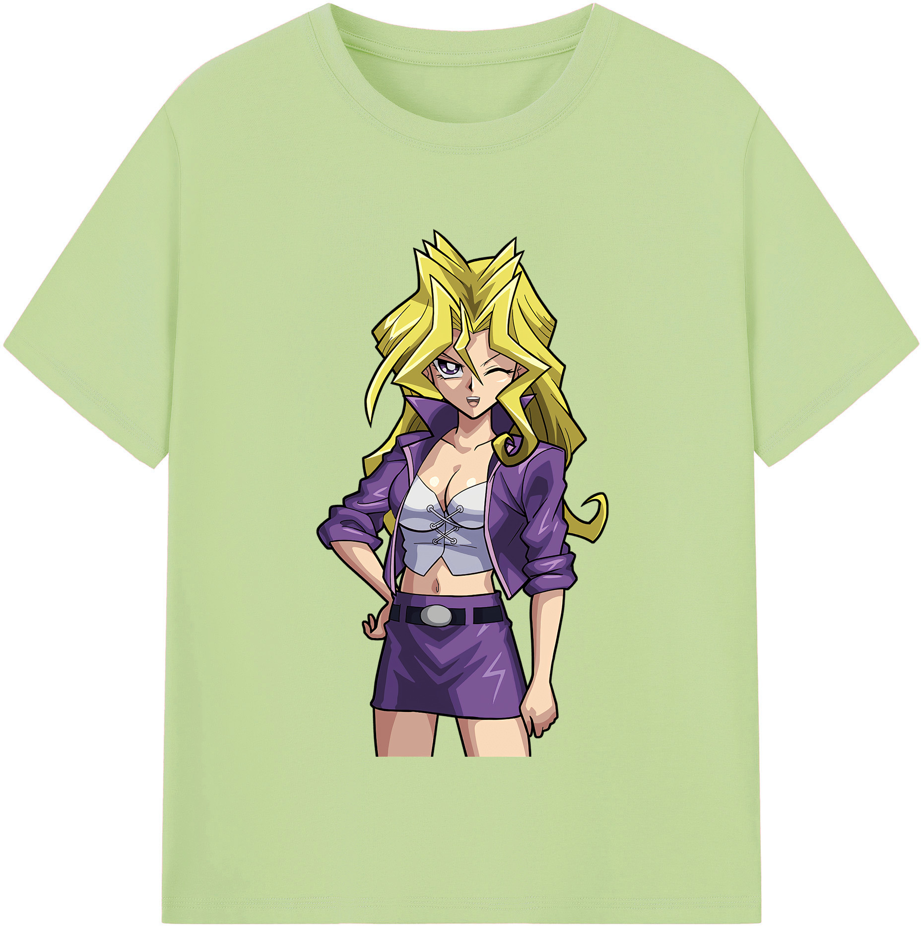 （画像用） 遊☆戯☆王 Yu-Gi-Oh! 綿100％半袖Tシャツ（フロントプリント）